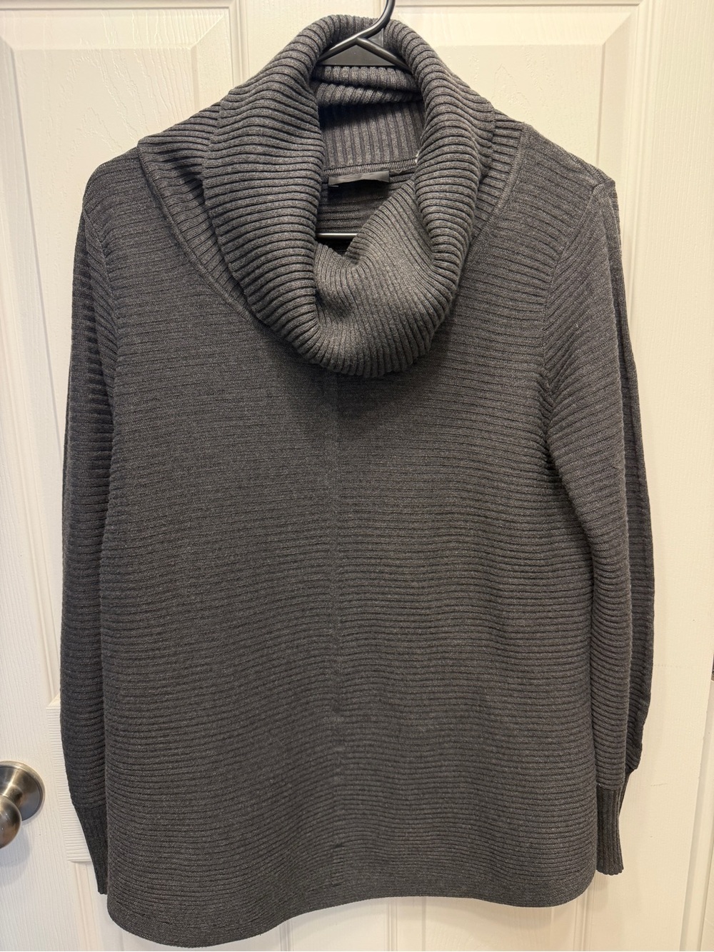 Women’s Charcoal Cowl Neck Sweater